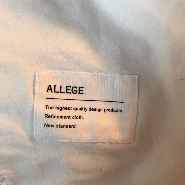 ALLEGE(アレッジ)の美品 ALLEGE シアサッカー ストライプ パンツ  メンズのパンツ(スラックス)の商品写真
