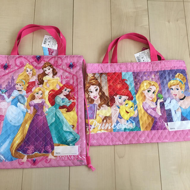 Disney(ディズニー)のレッスンバッグ プリンセス キッズ/ベビー/マタニティのこども用バッグ(その他)の商品写真