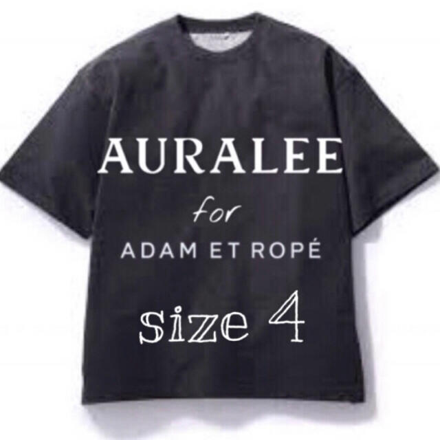 ADAM ET ROPE'別注 AURALEE スタンドアップt 16ss メンズのトップス(Tシャツ/カットソー(半袖/袖なし))の商品写真