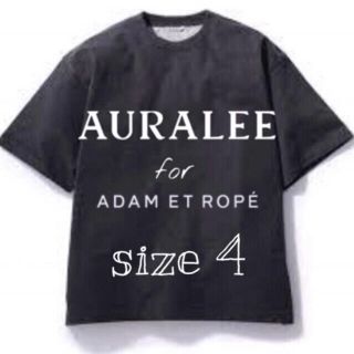 ADAM ET ROPE'別注 AURALEE スタンドアップt 16ss(Tシャツ/カットソー(半袖/袖なし))