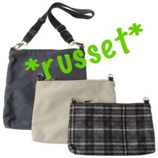 ラシット(Russet)のラシット 斜め掛けOK ショルダーバッグ ３ケセット(ショルダーバッグ)