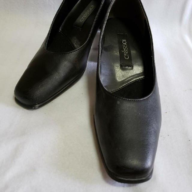 スーツにぴったり！パンプス ブラック レディースの靴/シューズ(ハイヒール/パンプス)の商品写真