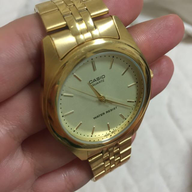 CASIO(カシオ)のCASIO ゴールド腕時計 レディースのファッション小物(腕時計)の商品写真
