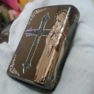 ジッポー(ZIPPO)のZippo　シェルクロスマリア(タバコグッズ)