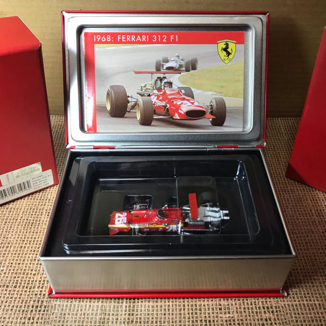 Ferrari(フェラーリ)のホットウィールレーシング1/43フェラーリ312F1 1968 ミニカー エンタメ/ホビーのおもちゃ/ぬいぐるみ(ミニカー)の商品写真