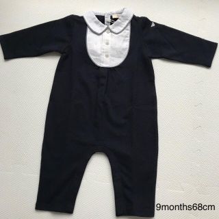 アルマーニ ジュニア(ARMANI JUNIOR)の【新品】アルマーニ ベビー ARMANI BABY 長袖 ロンパース (9M)(ロンパース)