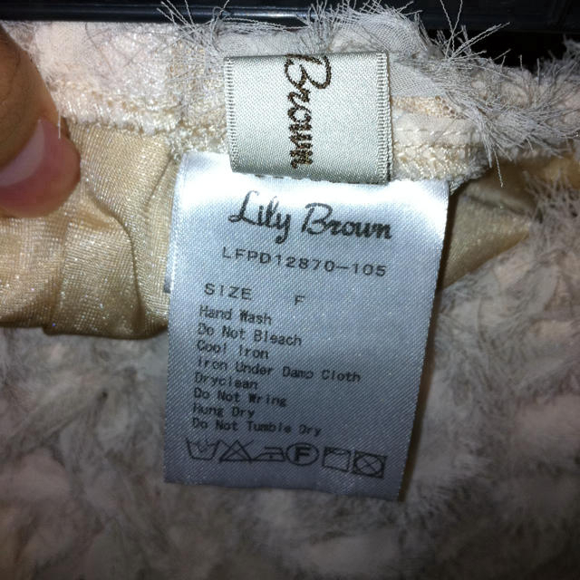 Lily Brown(リリーブラウン)のLily Brown/3DフラワーSP レディースのパンツ(ショートパンツ)の商品写真