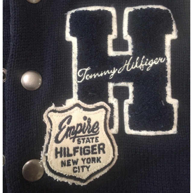 TOMMY HILFIGER(トミーヒルフィガー)のトミーヒルフィガー スタジャンセーター キッズ/ベビー/マタニティのキッズ服男の子用(90cm~)(ジャケット/上着)の商品写真