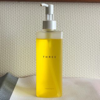 スリー(THREE)のTHREE クレンジングオイル 185ml(クレンジング/メイク落とし)