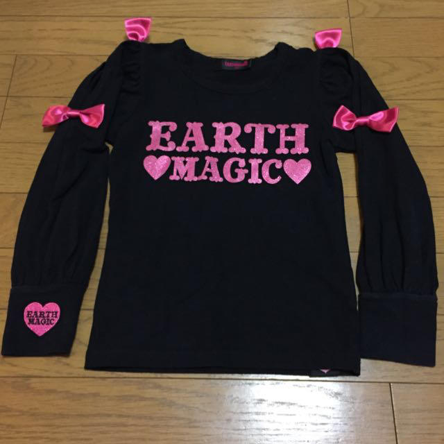 EARTHMAGIC(アースマジック)の♡EARTHMAGIC♡ 長袖Tシャツ キッズ/ベビー/マタニティのキッズ服女の子用(90cm~)(その他)の商品写真