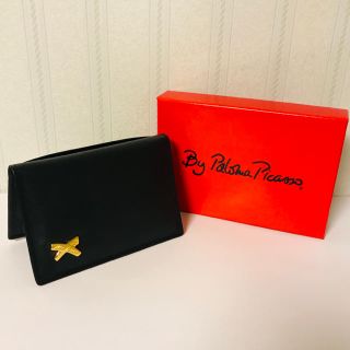 パロマピカソ(Paloma Picasso)の値下げ！新品★ Paloma Picasso パスケース 定期入れ ブラック(名刺入れ/定期入れ)