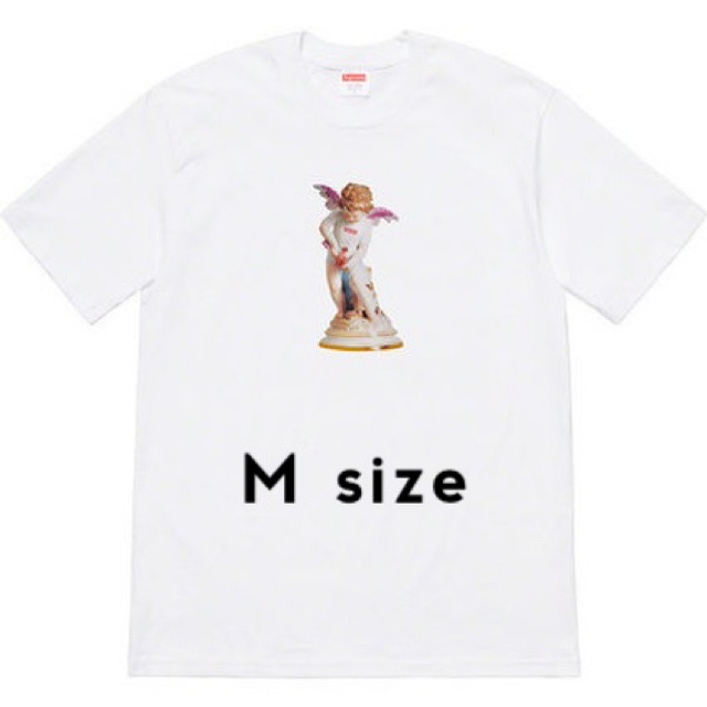 付属品完備 M supreme cupid tee black