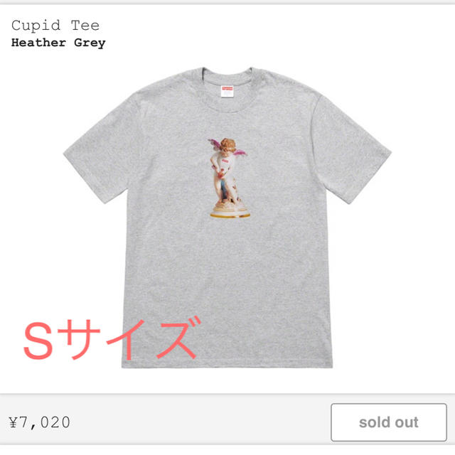 正規品 Supreme Cupid Tee 19ss - Tシャツ/カットソー(半袖/袖なし)