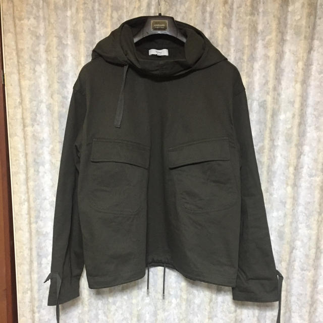 HYKE(ハイク)のHYKE 19ss/COTTON SALVAGE PARKA/OLIVE 1 レディースのトップス(パーカー)の商品写真