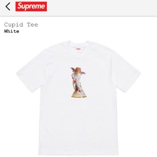 シュプリーム(Supreme)のSupreme Cupid Tee  ホワイト Mサイズ(Tシャツ/カットソー(半袖/袖なし))