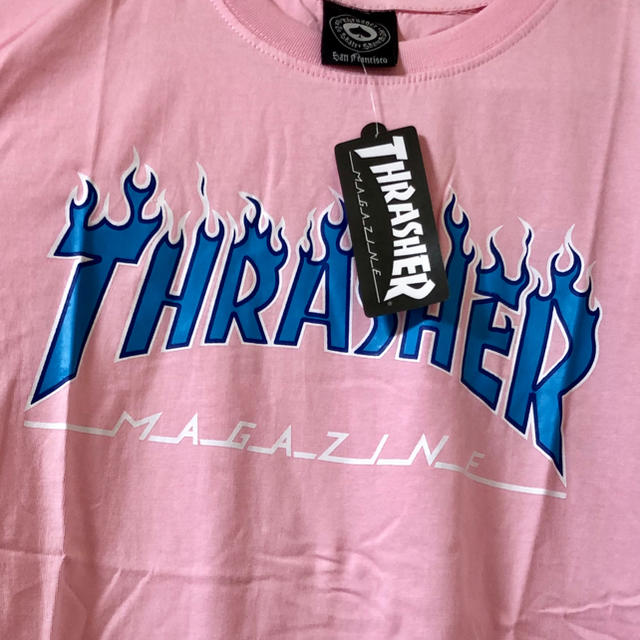 THRASHER(スラッシャー)の新品thrasher Tシャツ ピンク レディースのトップス(Tシャツ(半袖/袖なし))の商品写真