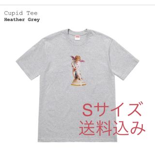 シュプリーム(Supreme)のSupreme Cupid Tee マイセン Sサイズ grey グレー(Tシャツ/カットソー(半袖/袖なし))