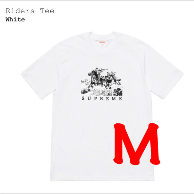 Riders Tee White - Tシャツ/カットソー(半袖/袖なし)