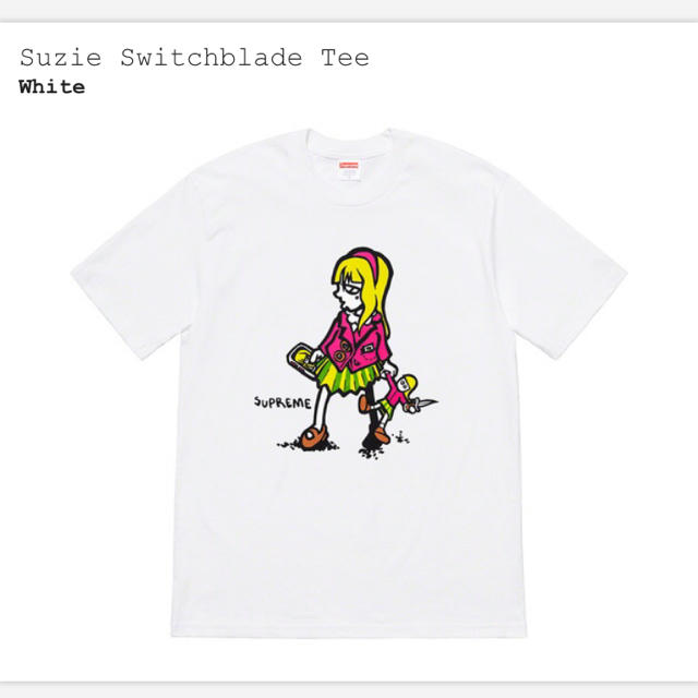 supreme suzie switchblade teeトップス