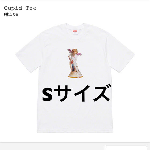 Supreme cupid tee White S 白