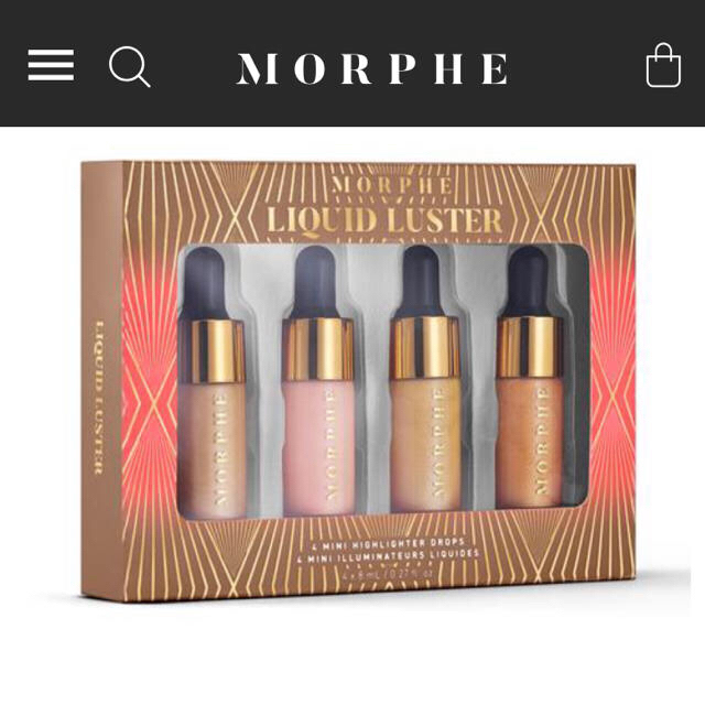 Sephora(セフォラ)のMORPHE 新作 リキッド ハイライター  ４本セット ばら売りok コスメ/美容のベースメイク/化粧品(フェイスカラー)の商品写真