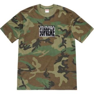 シュプリーム(Supreme)のXL 正規品 19SS Supreme Who The Fuck Tee(Tシャツ/カットソー(半袖/袖なし))