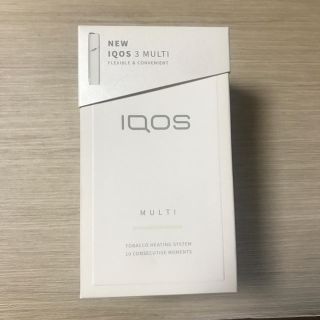 アイコス(IQOS)のIQOS 3 MULTI（ホワイト）(タバコグッズ)