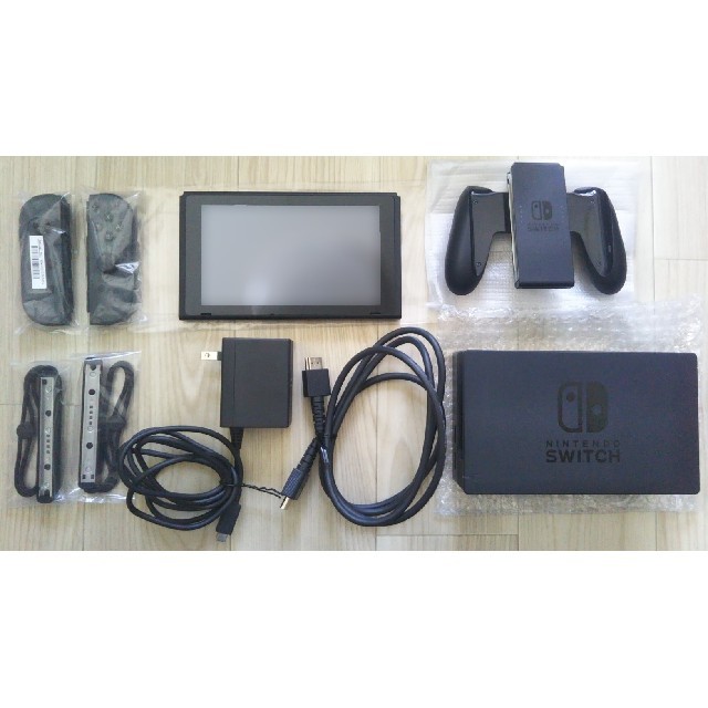Nintendo Switch ニンテンドースイッチ グレー 美品 1
