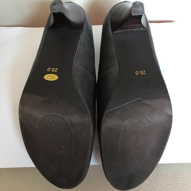 お値下げ‼︎ダークグレーパンプス レディースの靴/シューズ(ハイヒール/パンプス)の商品写真