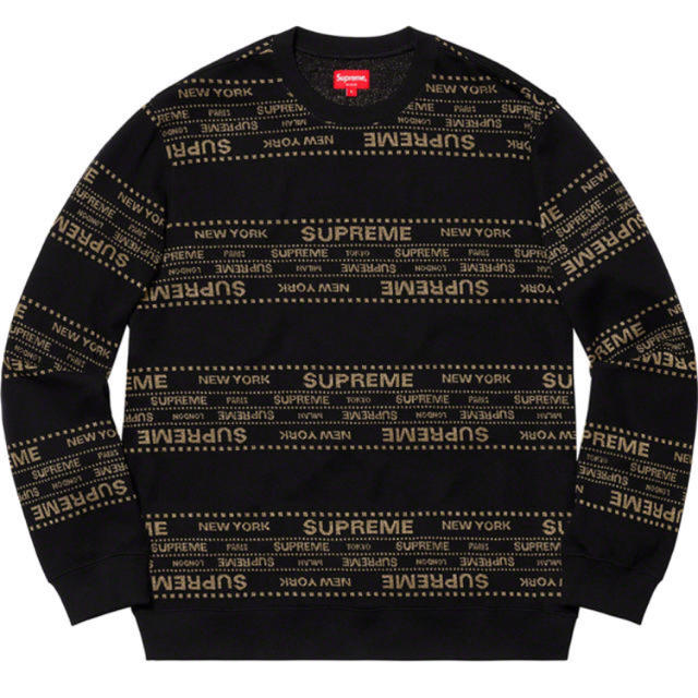 その他S Supreme Metallic Jacquard Crewneck