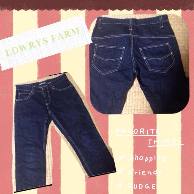 LOWRYS FARM(ローリーズファーム)のLOWRYS FARM⁎サルエルデニム✡ レディースのパンツ(デニム/ジーンズ)の商品写真