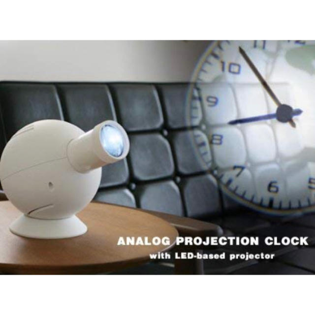 Projection Clock スマホ/家電/カメラのテレビ/映像機器(プロジェクター)の商品写真