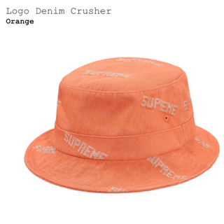 シュプリーム(Supreme)のSupreme Logo Denim Crusher(ハット)