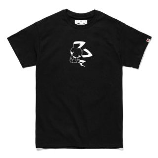 ポケモン(ポケモン)のフラグメント ポケモン藤原ヒロシ ピチュー TEE Mサイズ(Tシャツ/カットソー(半袖/袖なし))