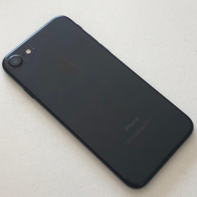 【Ki132】iPhone7 128GB マットブラック SIMフリー