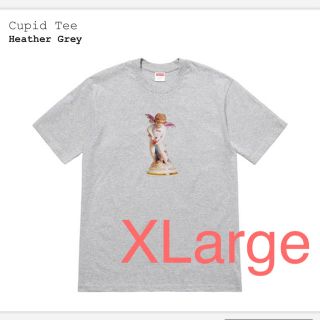 シュプリーム(Supreme)のSupreme Cupid tee Heather Grey XLarge(Tシャツ/カットソー(半袖/袖なし))