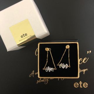 エテ(ete)のete K18 ピアス(ピアス)