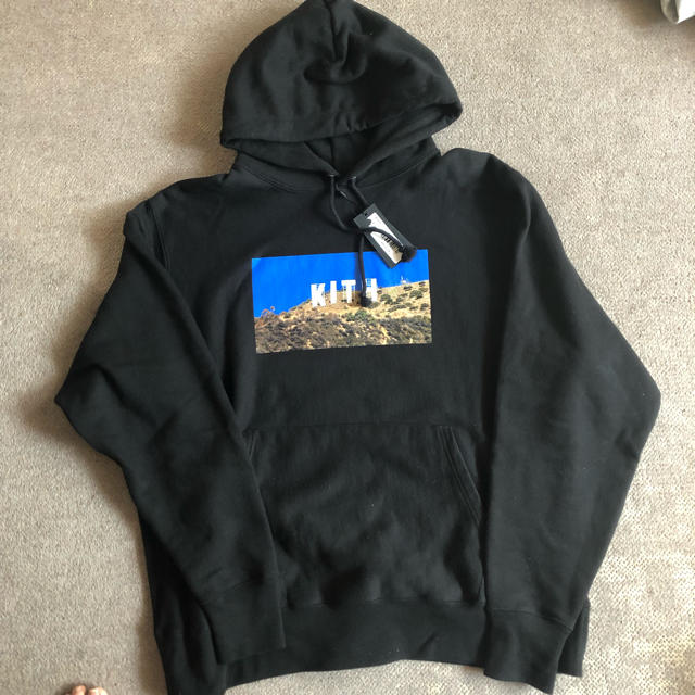 L kith LA opening hoody hollywood sign