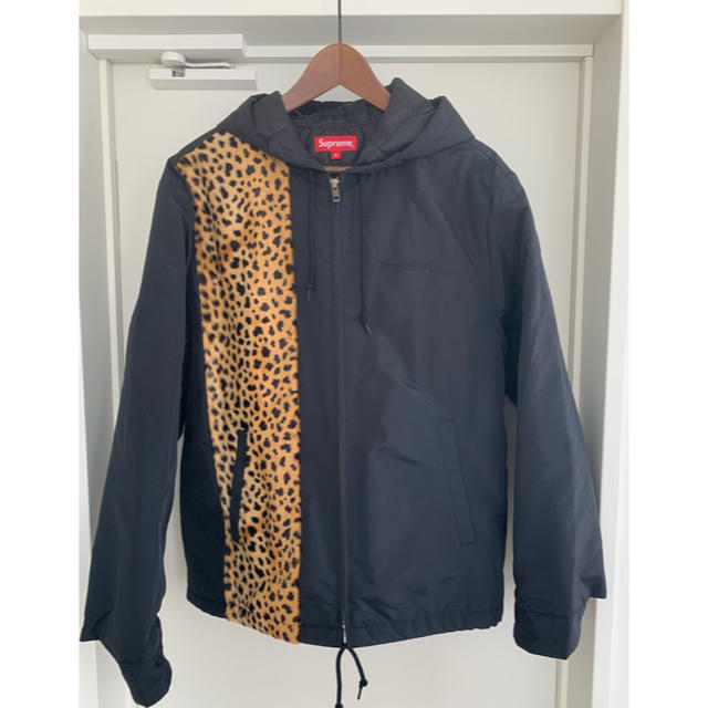 supreme Cheetah Hooded Station Jacket M - ナイロンジャケット
