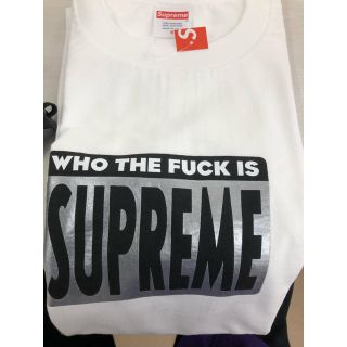 シュプリーム(Supreme)のSupreme Spring Tees Who The Fuck Tee(Tシャツ/カットソー(半袖/袖なし))