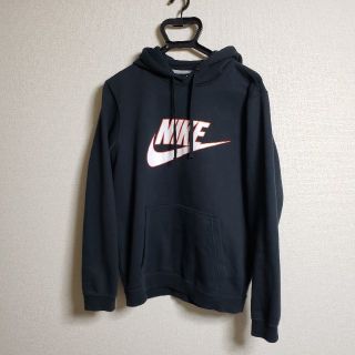 ナイキ(NIKE)のナイキ パーカー 　ビックロゴ　プリント 90s(パーカー)