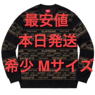 シュプリーム(Supreme)のSupreme Metallic Jacquard Crewneck Mサイズ(ニット/セーター)