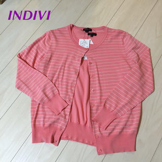 インディヴィ(INDIVI)のINDIVI アンサンブル 新品タグ付き(アンサンブル)