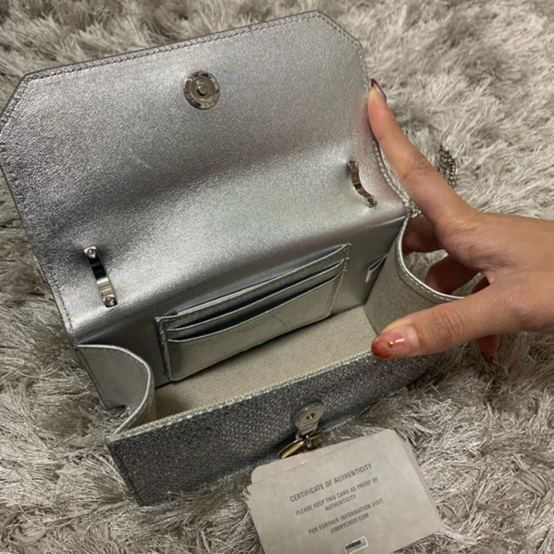 JIMMY CHOO - 大幅値下げ!JIMMY CHOO ショルダーバッグの通販 JIMMY CHOO - 大幅値下げ!JIMMY CHOO ショルダーバッグの通販
