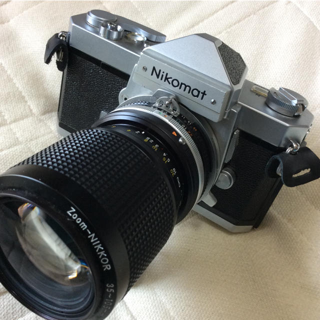 フィルムカメラニコン Nikomat FTN／Ai-s Zoom Nikkor35-105mm