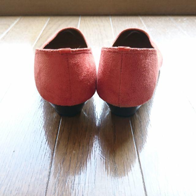 オレンジパンプス レディースの靴/シューズ(ハイヒール/パンプス)の商品写真