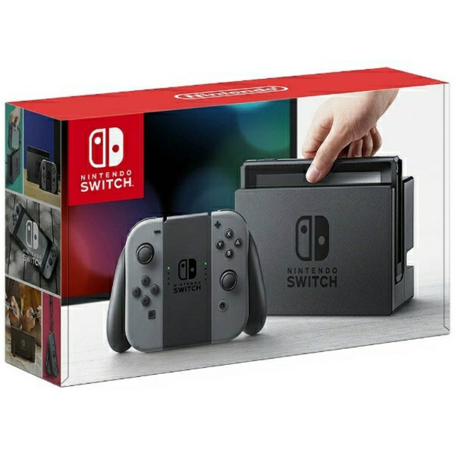 【新品未開封・送料無料】ニンテンドースイッチ本体/グレーゲームソフト/ゲーム機本体