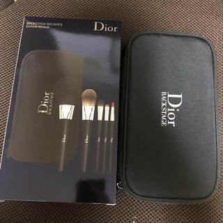 ディオール(Dior)の【新品】Dior BACKSTAGE ブラシ5本セット(コフレ/メイクアップセット)
