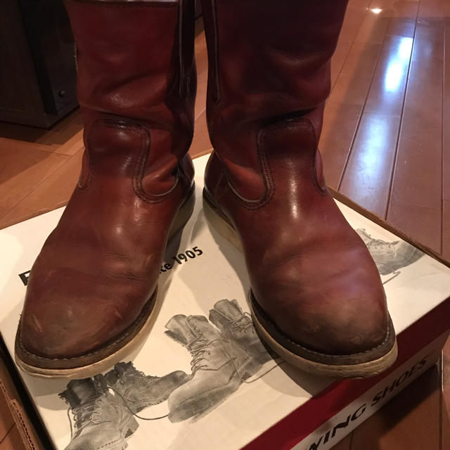 レッドウィング RED WING ペコス ブーツ 赤茶 8E