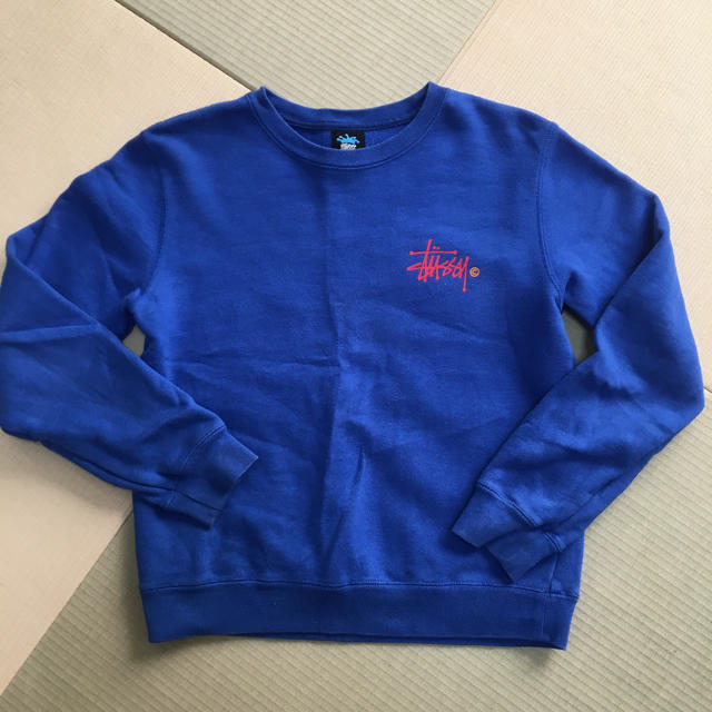 STUSSY(ステューシー)のニャンコ先生様 ステューシー キッズ スウェット トレーナー 130 キッズ/ベビー/マタニティのキッズ服男の子用(90cm~)(その他)の商品写真